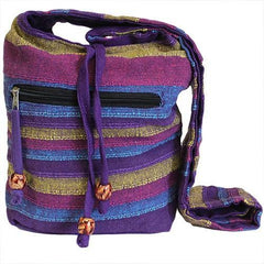 Nepal Shoulder Bag - Wild Flowers - Rainbow Life