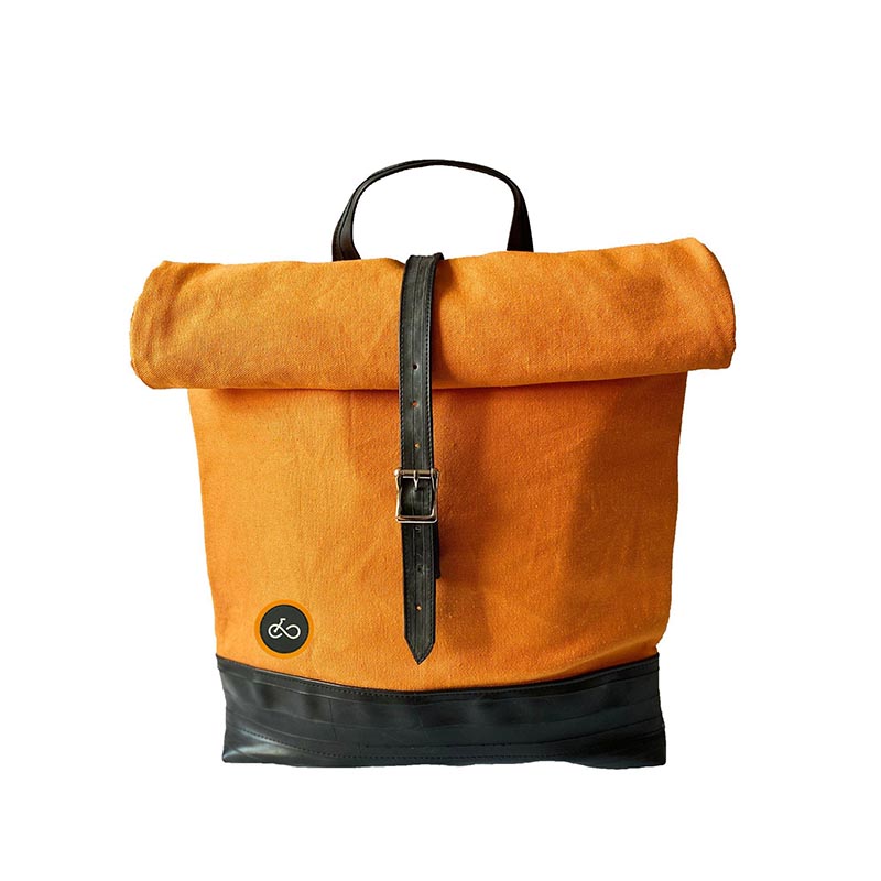 Organic Canvas and Inner Tube Rucksack/Backpack