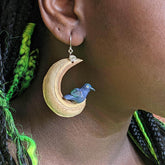 Amazonian Rainforest Bird Earrings