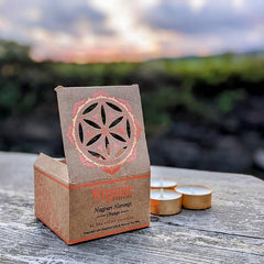 T Light Scented Candles, Organic Goodness, Nagpuri Narangi Orange