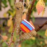 Lisa Llama-Handmade Felt Hanging Decoration