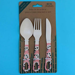 Eco Bamboo Cutlery Set