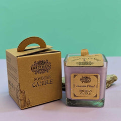 Soybean Jar Candles - Lavender and Basil