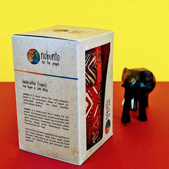 Hand Painted Large Pillar Candle, Liztoni