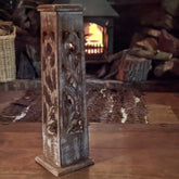 Mango Wood Incense Tower