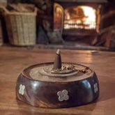 Cone & Stick Incense Holder - Mango Wood