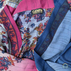 Vintage Silk Kimono - Peacock