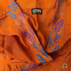 Vintage Silk Kimono - Sunset