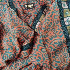 Vintage Silk Kimono - Tropics