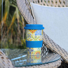 Biodegradable Rice Husk Reusable Travel Cup - Cadiz