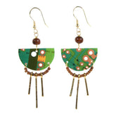 Upcycled Circuit Board Earrings