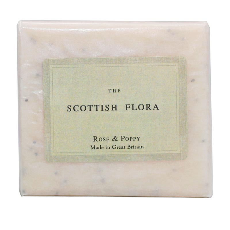 Scottish Flora Soap - Rose and Poppy
