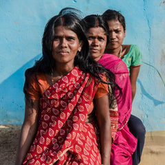 Upcycled Sari Bird House-Triangle - Rainbow Life