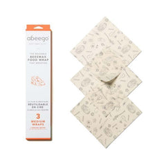 Abeego Wax Wraps-Medium Pack of 3 - Rainbow Life