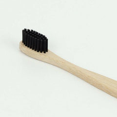 Bamboo Toothbrush-Charcoal Bristles - Rainbow Life
