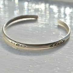 Beverley Bangle - Karen Hill Tribe Silver - Rainbow Life
