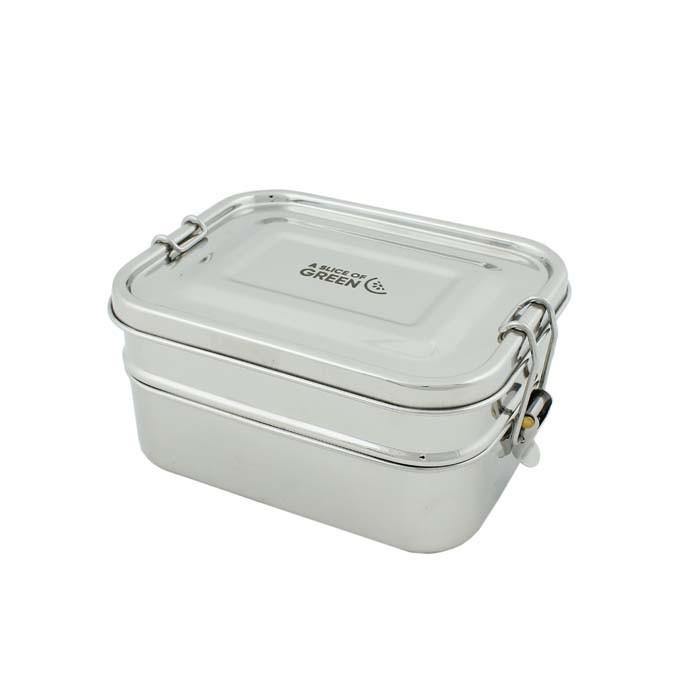 Buruni-Leak Resistant Two Tier Lunch Box - Rainbow Life