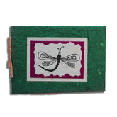 Handcrafted Ugandan Card-Dragonfly