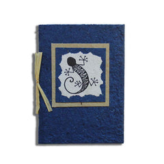 Handcrafted Ugandan Card-Gecko