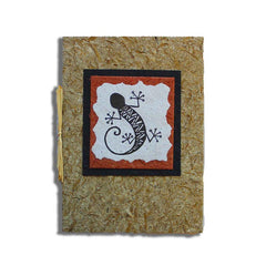 Handcrafted Ugandan Card-Gecko