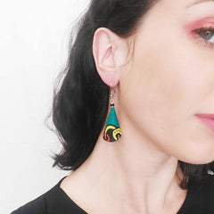 Upcycled Bottle Top Earrings, Multi-Pack, Style 1