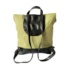 Organic Canvas and Inner Tube Rucksack/Backpack