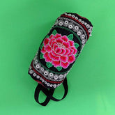 Thai Embroidered Purse-Triple Pocket