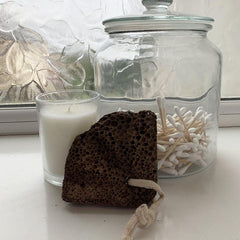 Volcanic Foot Stone - Shell