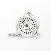 Aromatherapy Diffuser Necklace - Diamonds Heart