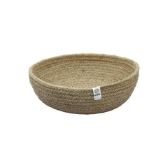 Jute Basket Bowl - Natural - Rainbow Life