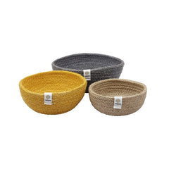 Jute Mini Bowl Set - Beach