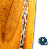 Handcrafted Karen Hill Tribe Silver Bead 9 Strand Necklace-Long