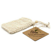 Natural Soap Bag - Washed Jute - Rainbow Life
