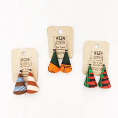 Upcycled Bottle Top Earrings, Multi-Pack, Style 2