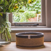 Jute Basket - Natural/Grey - Rainbow Life