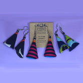 Upcycled Bottle Top Earrings, Multi-Pack, Style 3