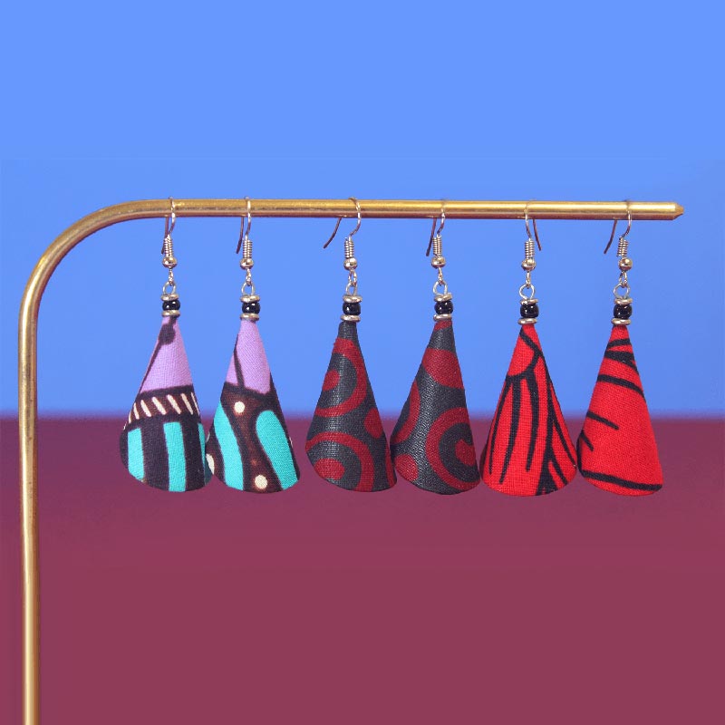 Upcycled Bottle Top Earrings, Multi-Pack, Style 4