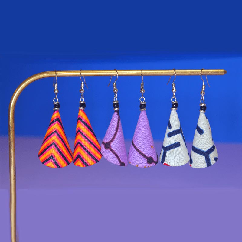 Upcycled Bottle Top Earrings, Multi-Pack, Style 6