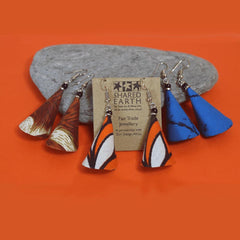 Upcycled Bottle Top Earrings, Multi-Pack, Style 8