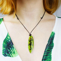 Painted Surfboard Necklace - Various Styles