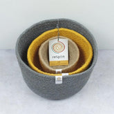 Tall Jute Basket Set-Beach - Rainbow Life