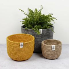 Tall Jute Basket Set-Beach - Rainbow Life