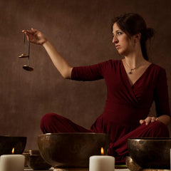 Flower of Life Tingsha