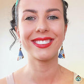 Upcycled Bottle Top Earrings - Various Styles