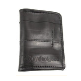 Upcycled Bicycle Inner Tube Slim Wallet with Coin Pocket
