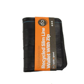 Upcycled Bicycle Inner Tube Slim Wallet with Coin Pocket
