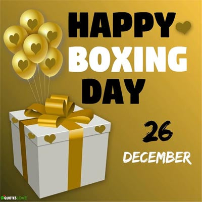 Boxing Day and Mohammed Ali