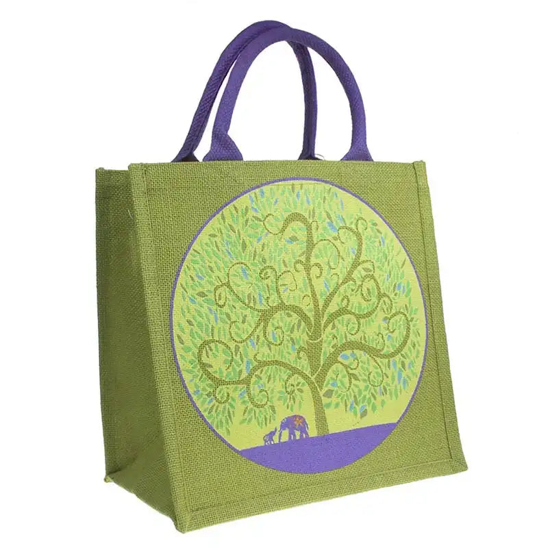 Jute Eco Shopper - Tree of Life