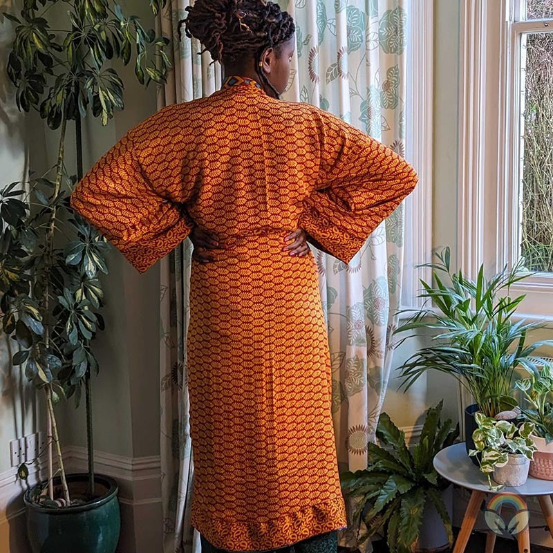Reversible Vintage Silk Kimono - Seville