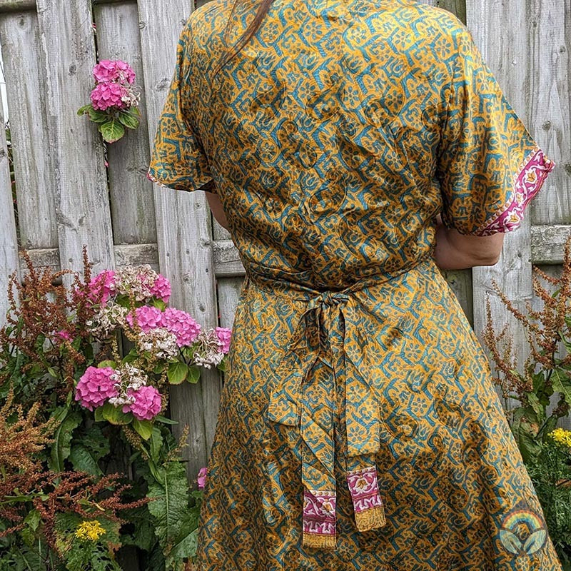 Kimono Wrap Dress - 2